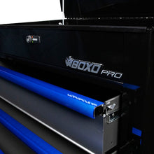 Load image into Gallery viewer, 35" Black Pro Series 5-Drawer Service Cart, Flip Top, Rolling Cart